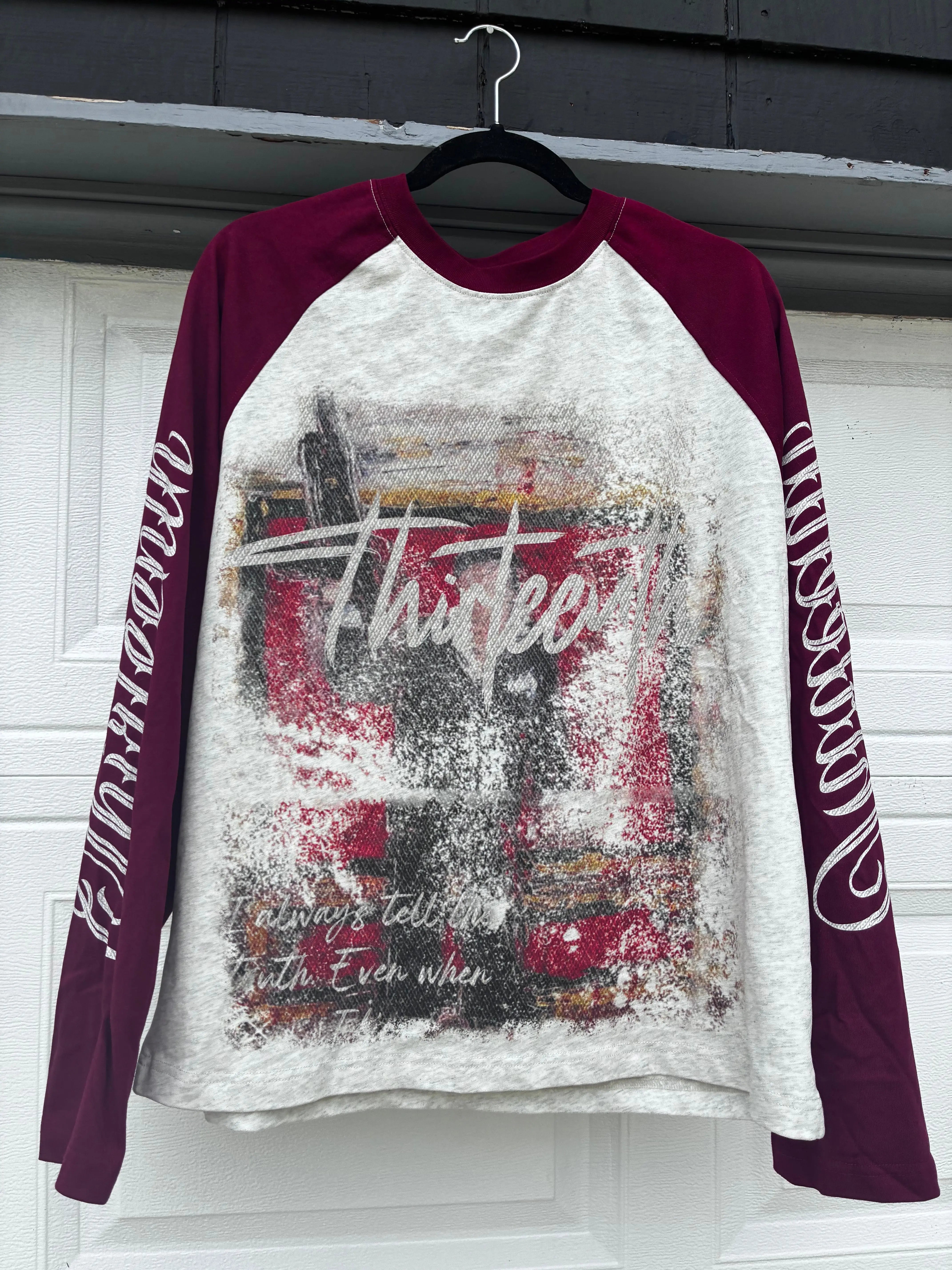 THIRTEENTH " EXPO " LONG SLEEVE SHIRT ThirteenthXlll