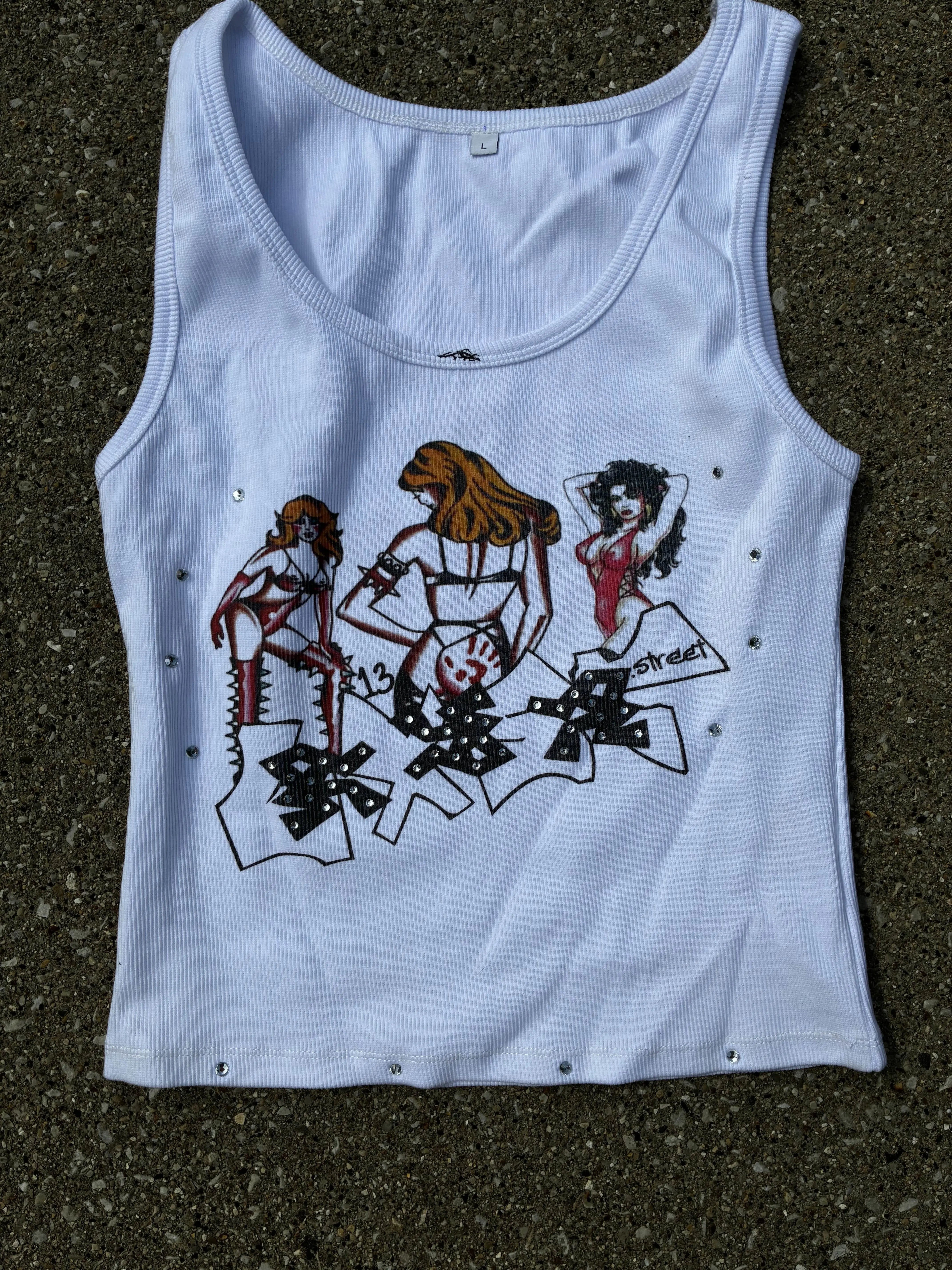 XII " STR33T LXST " TANK TOP ThirteenthXlll