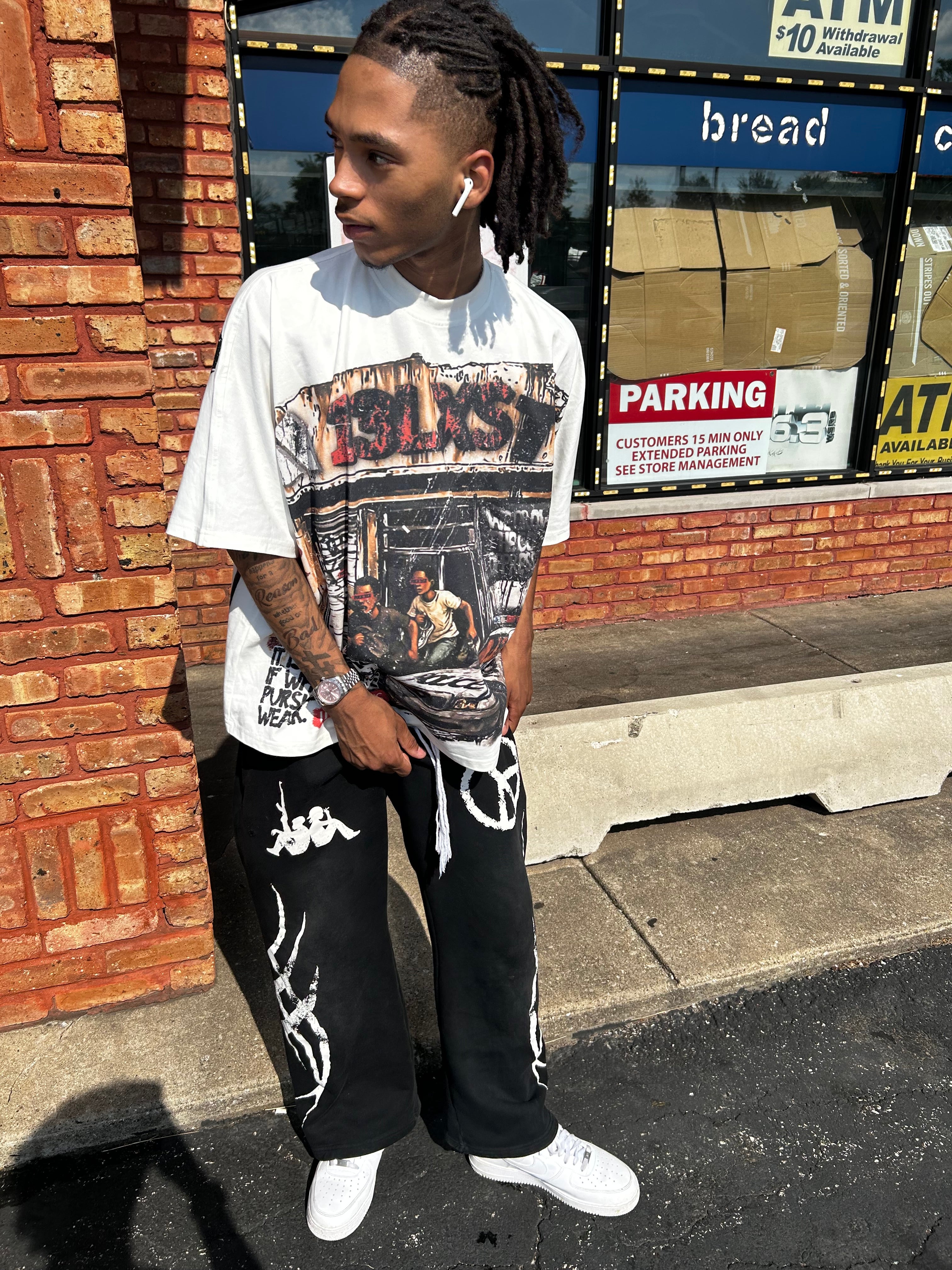 13TH “ RAIDERS “ WHITE TEE