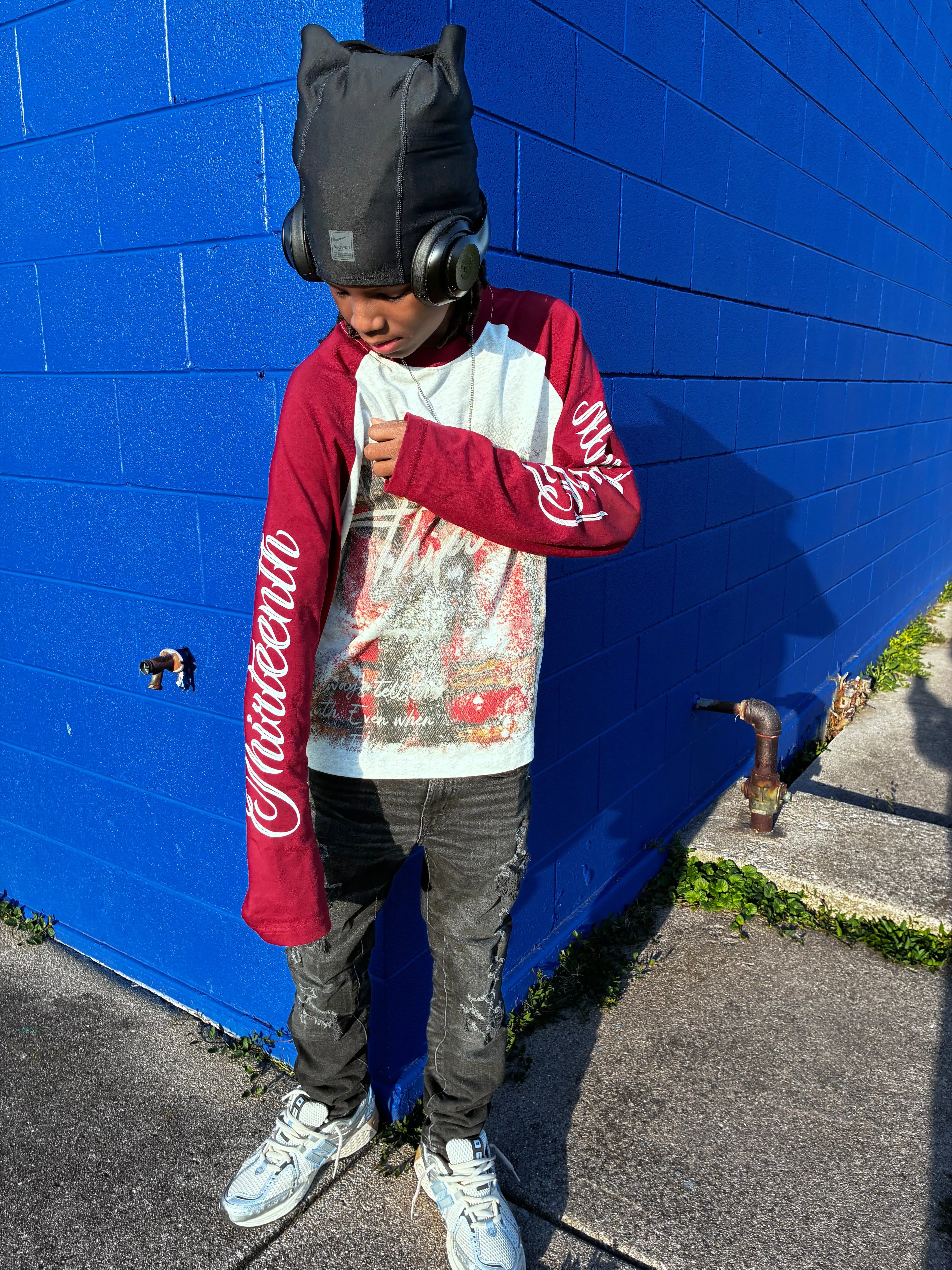 THIRTEENTH " EXPO " LONG SLEEVE SHIRT ThirteenthXlll